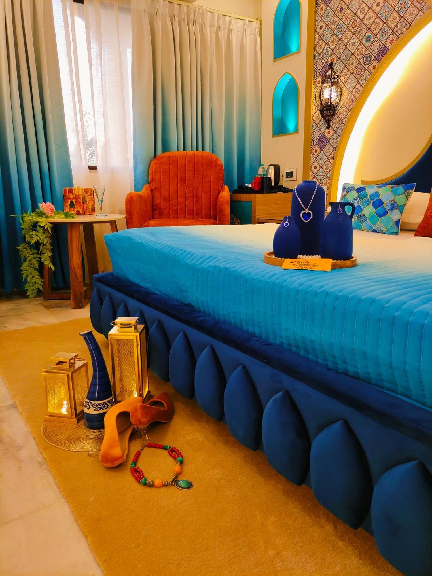 Sarang Palace - A Luxury Boutique Hotel Jaipur Luaran gambar