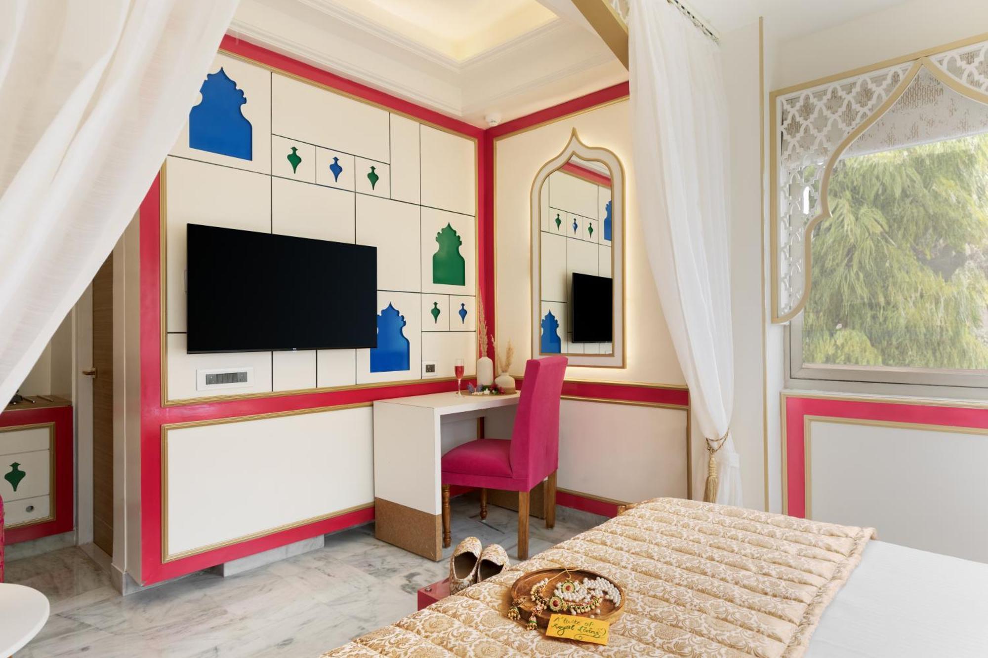 Sarang Palace - A Luxury Boutique Hotel Jaipur Luaran gambar