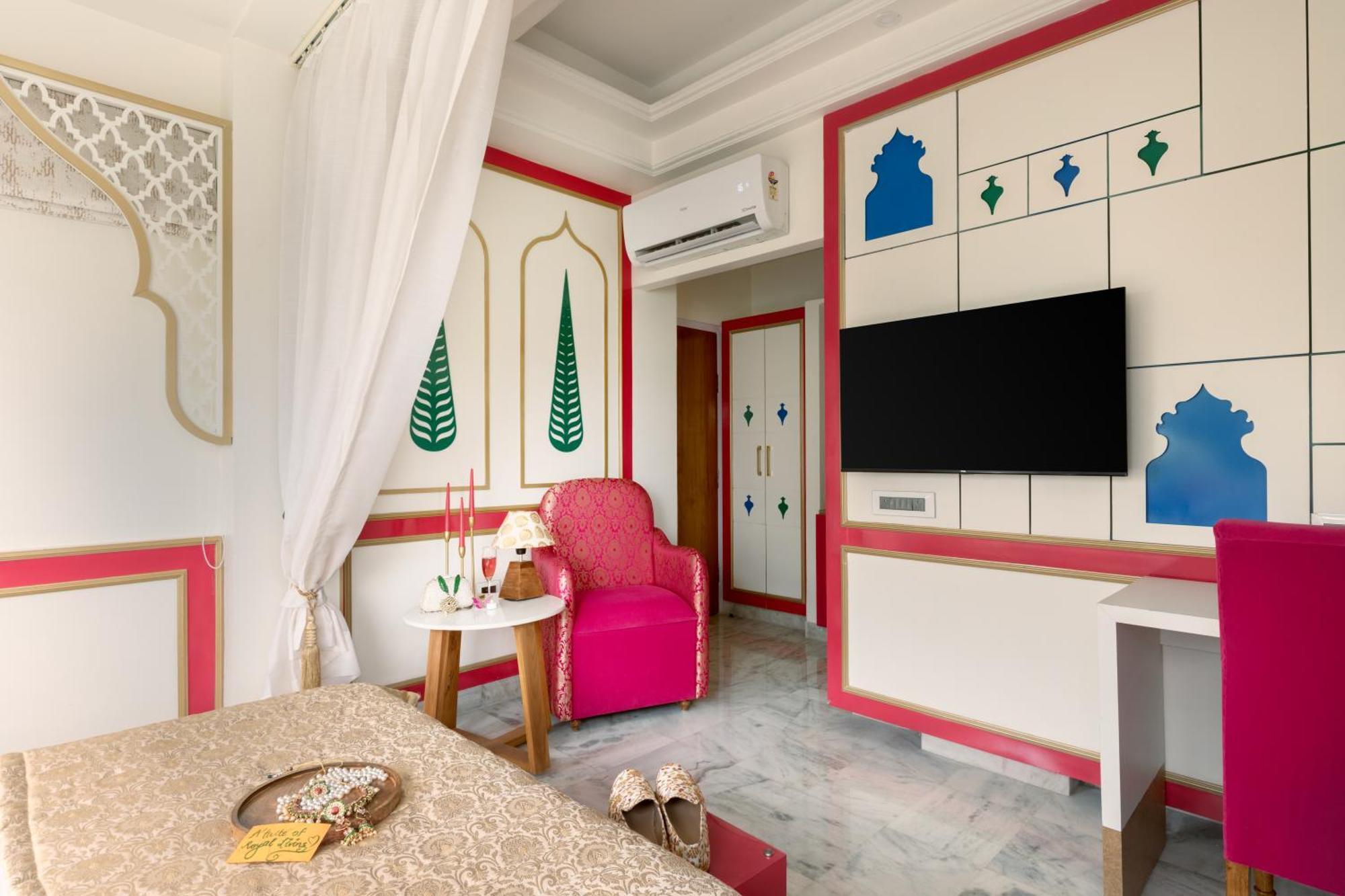 Sarang Palace - A Luxury Boutique Hotel Jaipur Luaran gambar