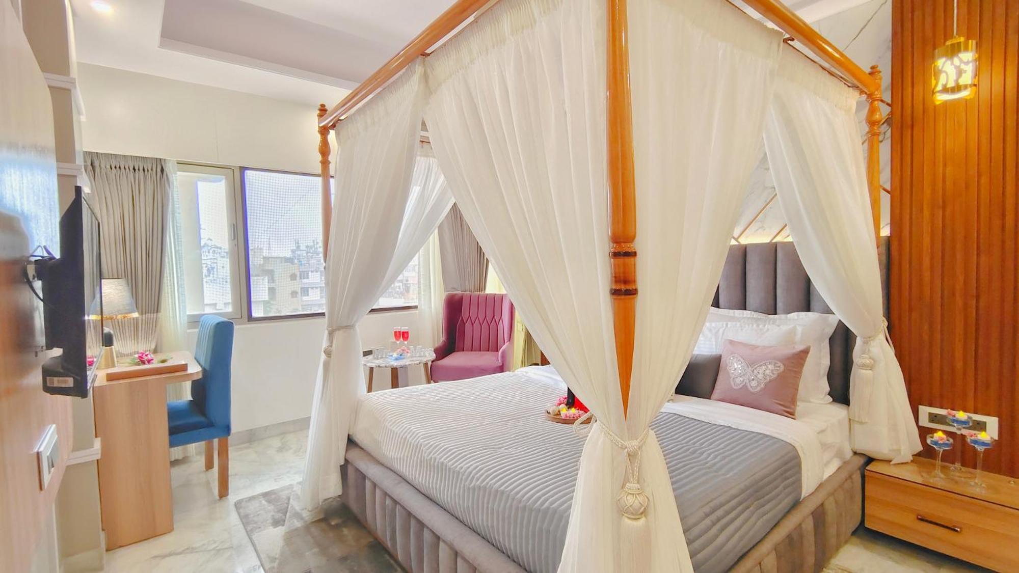 Sarang Palace - A Luxury Boutique Hotel Jaipur Luaran gambar