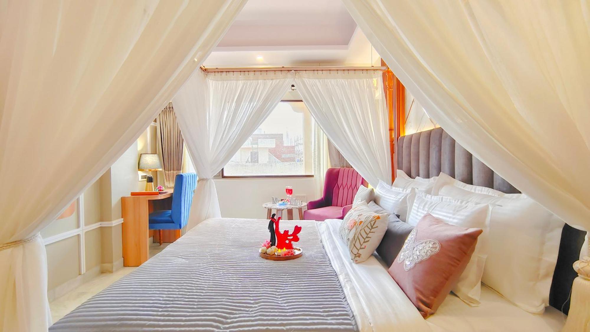 Sarang Palace - A Luxury Boutique Hotel Jaipur Luaran gambar